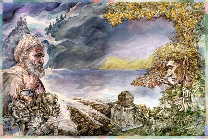 Эскиз обложки  к  "Холодному Сердцу"