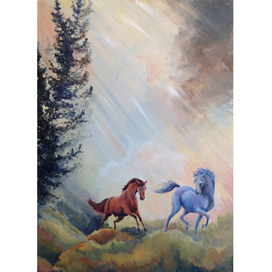 Утро в лесу