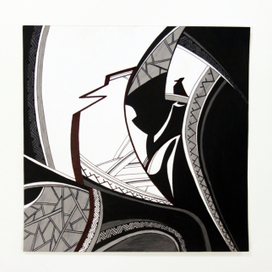 Триптих "Север. Человек и животное" 2