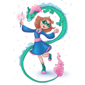 Девочка и дракон