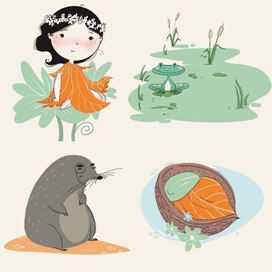 Дюймовочка