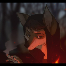 Вечер у костра