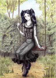 Рисунок в стиле Манга