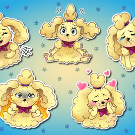 Стикеры PuppyCorn