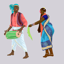 Шамбальпурские танцы