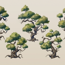 Деревья для 2D game 