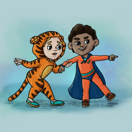 Герои книги "Джек и "Джон"