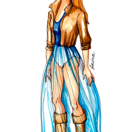 фэшн иллюстрация  37