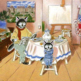 Лила отправляется к морю))