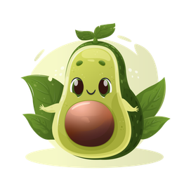 Cute Avocado