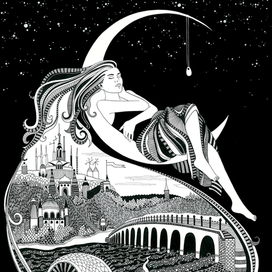 Иллюстрация к сказке "Терапия сновиденьем"