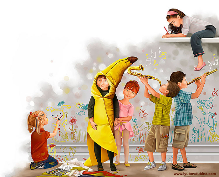 талантлиивые детки для ELLE, Украина