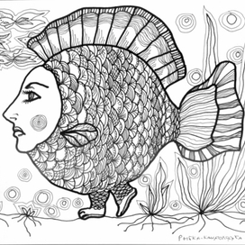 Рыбка-канатоходка