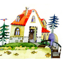 Сказка про художника и корову Музу