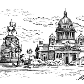 Исаакиевская площадь.