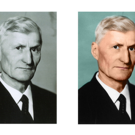 Из ч.б в цвет