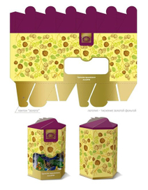 Иллюстрация для оформления подарочной коробки конфет