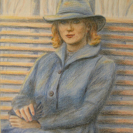 ЖЕНЩИНА В СИНЕМ