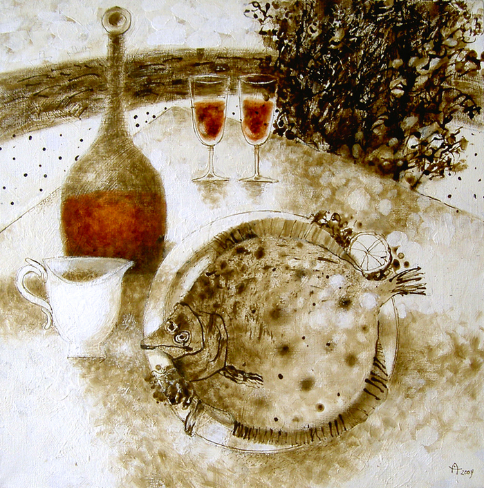 Камбала на Кипре