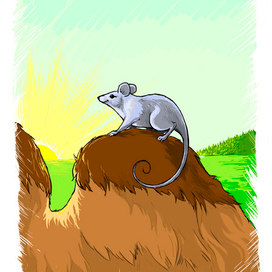 Верблюд и мышь