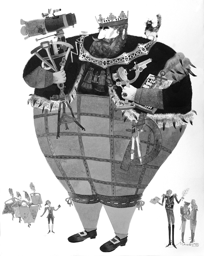 Мэри Поппинс. Глава "Кошка, которая смотрела на короля"