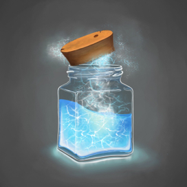 Баночка с магической энергией