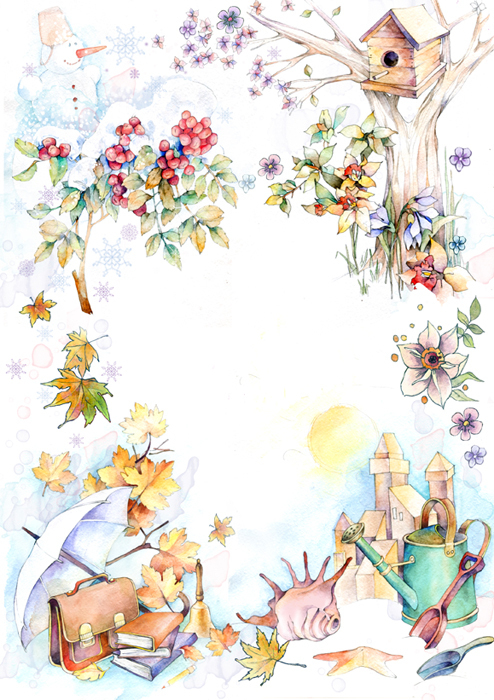 Иллюстрация к детскому стихотворению