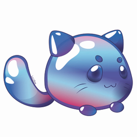 Котик пузырёк