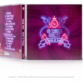 Оформление диска Candie Hank – "A Fistful of Sweets"