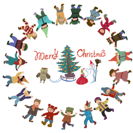 Хоровод вокруг елки