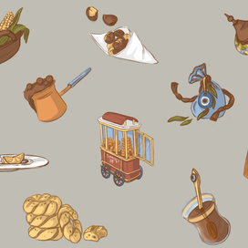 Набор скетч пропсов "Стамбул"