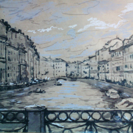 Иллюстрации к стихам о Петербурге