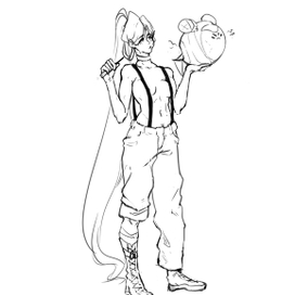 полуголая девушка 