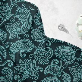 Бесшовный восточный узор