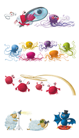 "Удивительная история," иллюстрации