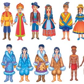 Костюмы для игры лото