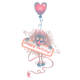 Поздравительный чертик