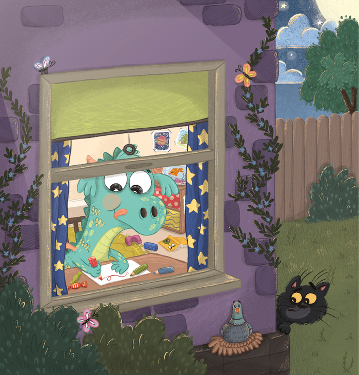 Иллюстрация к книге «How Alex Faced His Fear»