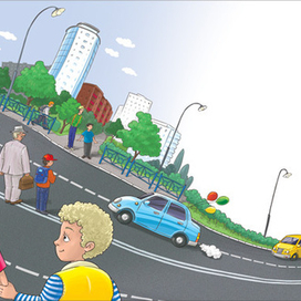 ПДД. Переход дороги без «зебры»