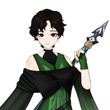 ОС персонажа в стиле игры Геншин Импакт