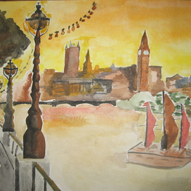 Вечерний Лондон