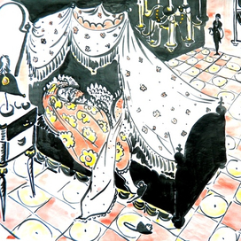 Илл. к "Повести о капитане Копейкине" Гоголя