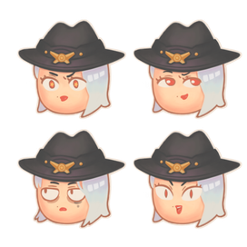 Ashe stickers