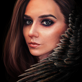 крыло портрет