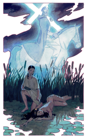 Иллюстрации к сказке Г. Х. Андерсена «Дочь болотного царя».