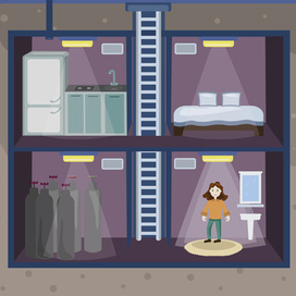 План бункера