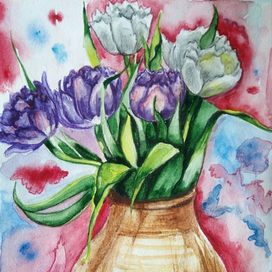 Букет тюльпанов