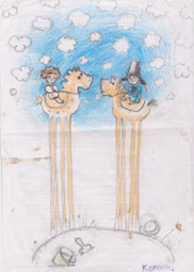 Эскизы для фабрики детской одежды.