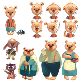 Разработка персонажей для книги