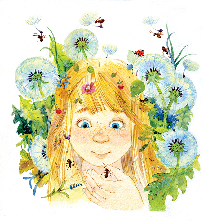 Ю.Симбирская "Муравей в моей руке"